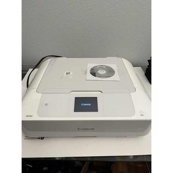 Canon Pixma MG7520 All-In-One Inkjet Printer TESTED SAME DAY SHIP - Picture 3 of 5